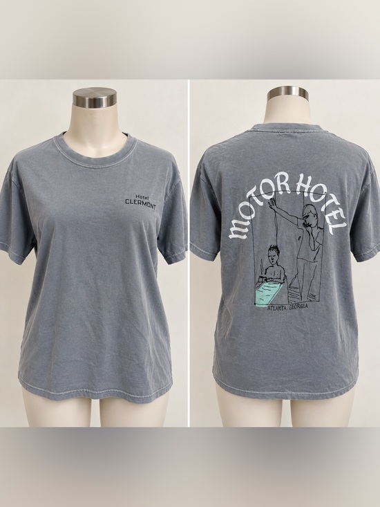 Comfort Colors Tops - COMFORT COLORS Hotel Clermont Atlanta Georgia Gray Tee size medium